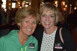 Lisa Hill and Colleen Schumacher supporting New Day at Happy Hour for Hope