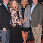 Barbra Rill with husband and friends attend the Hope Shines Gala