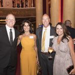 Darlene Piette (second from L) and guests at the 2019 Hope Shines Gala