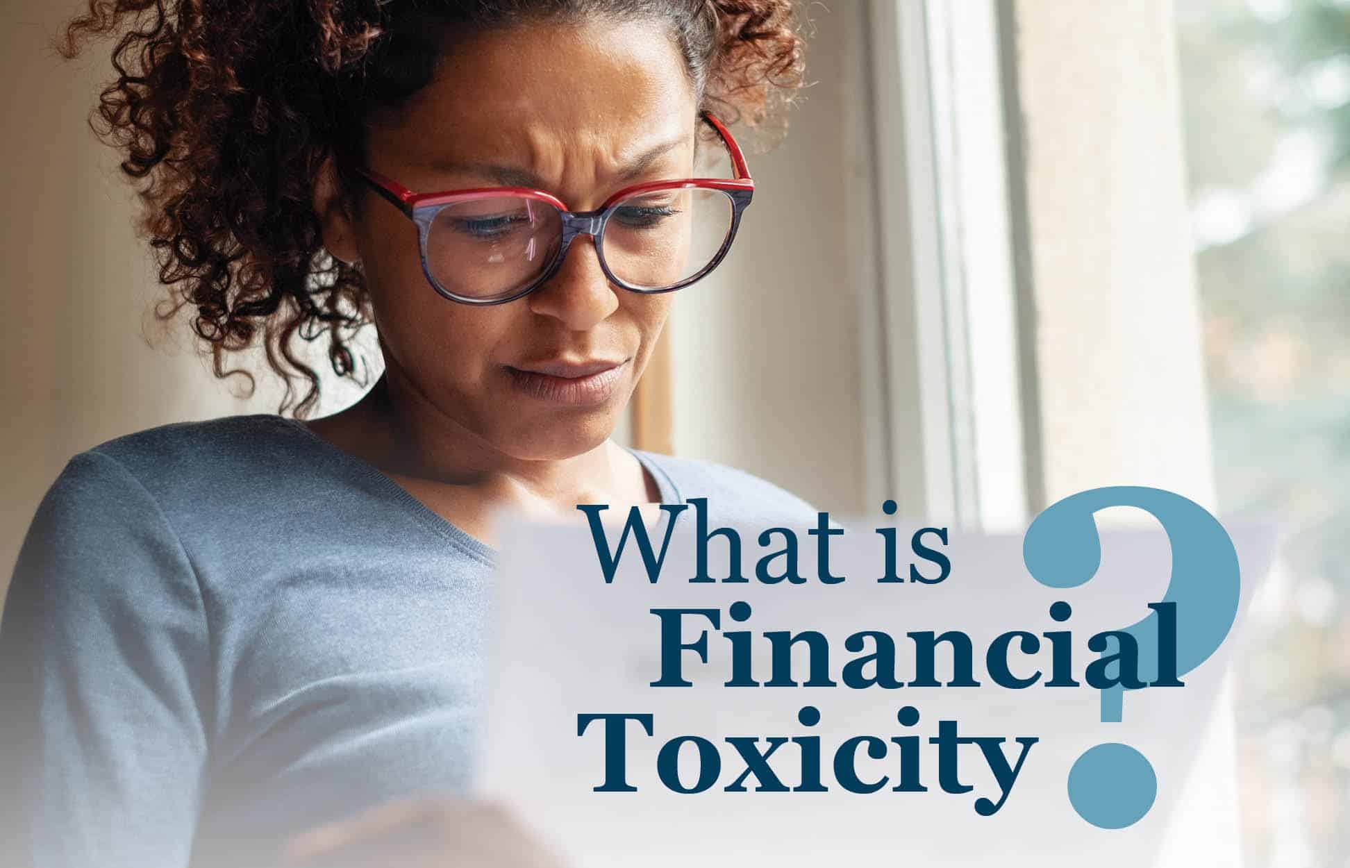 Financial toxicity graphic photo