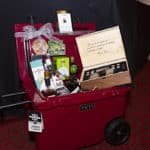 YETI cooler auction item