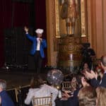 Live auction onstage