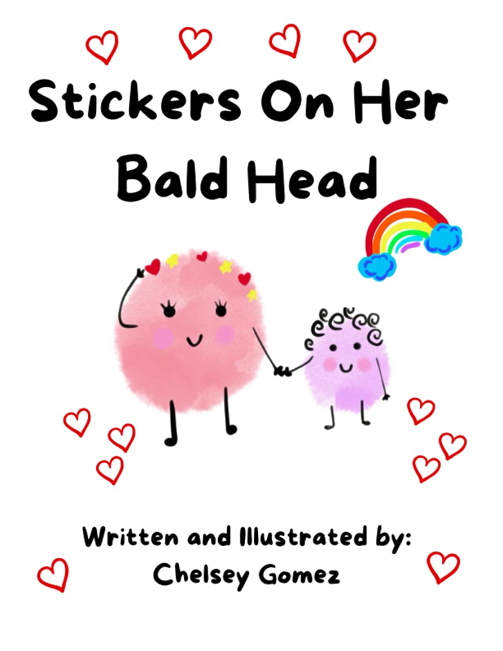 New Day Book: Stickers on Her Bald Head