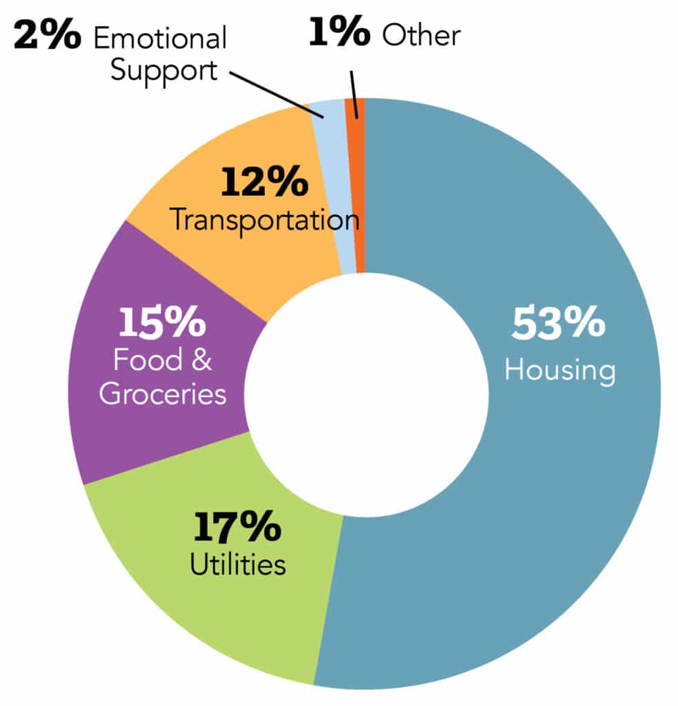 New Day Support Breakdown for financial assistance coverage